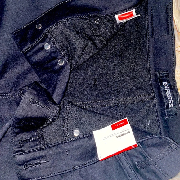 Stretch Slim Flare High Rise Short Jean Pants 8L - Picture 7 of 14